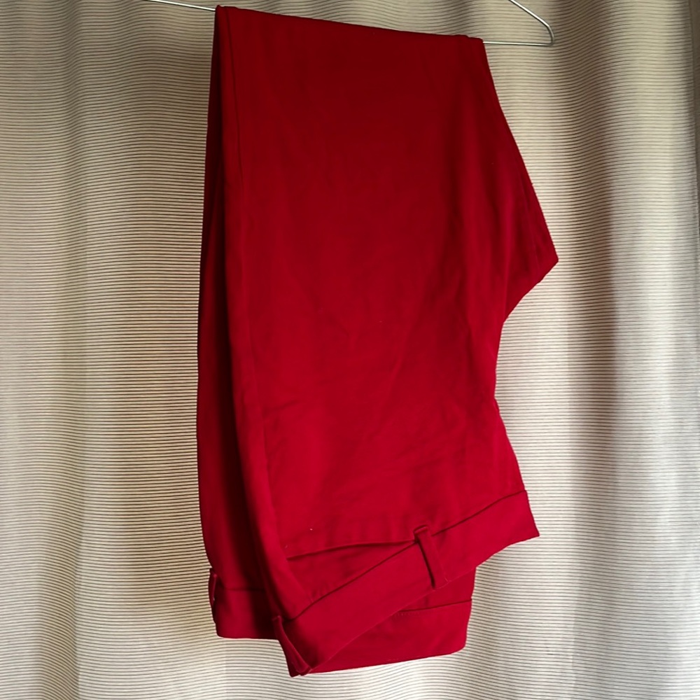 Red Pixie pant size 16 old navy. no stains